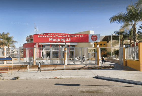 Terminal Oltursa Moquegua - Punto de salida y llegada de buses