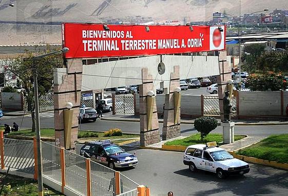 Terminal Oltursa Tacna - Punto de salida y llegada de buses
